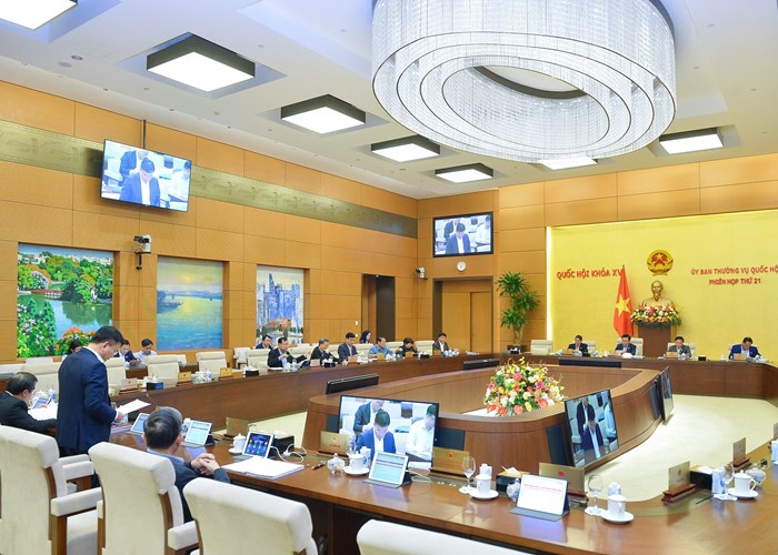 Phiên họp thứ 22 của UBTVQH sẽ tập trung Chương trình xây dựng luật, pháp lệnh - Anh 1
