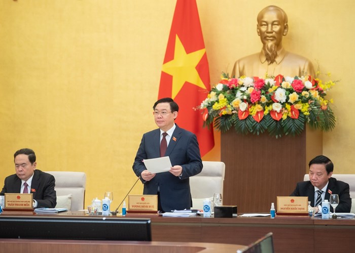 Khai mạc Phiên họp thứ 22 của UBTVQH - Anh 1