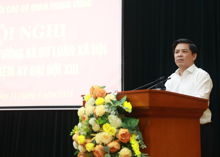 Những vấn đề về tình hình tư tưởng và dư luận xã hội được nắm bắt và xử lý kịp thời hơn - Anh 1
