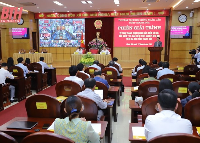 Thanh Hoá: Xử nghiêm trách nhiệm của người đứng đầu để xảy ra tình trạng chậm đóng BHXH - Anh 1