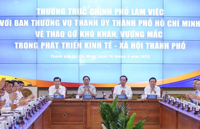 Tháo gỡ khó khăn để TP.HCM trở thành thành phố văn minh, hiện đại, động lực tăng trưởng quan trọng cho vùng và cả nước - Anh 1