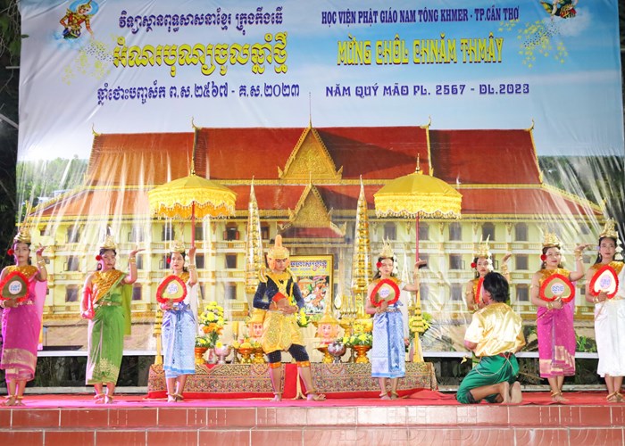 Đồng bào Khmer Cần Thơ đón Tết Chôl Chnăm Thmây vui tươi, phấn khởi - Anh 7