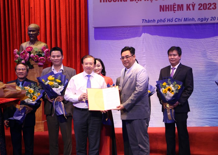 Trường ĐH Sân khấu - Điện ảnh TP.HCM công bố Hội đồng trường nhiệm kỳ 2023-2028 - Anh 3