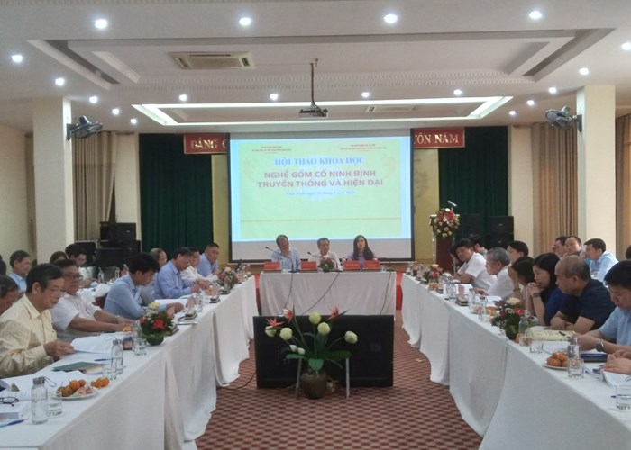 Hội thảo khoa học Nghề gốm cổ Ninh Bình: Truyền thống và hiện đại - Anh 1