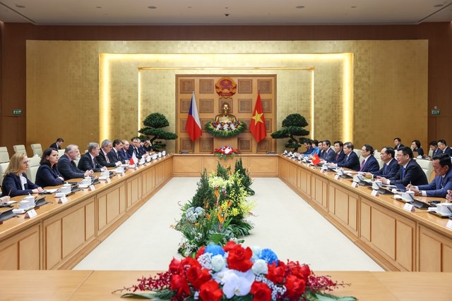 Việt Nam- Czech:  Sớm  mở Trung tâm văn hoá tại mỗi nước và đường bay thẳng để thúc đẩy đầu tư, du lịch, giao lưu nhân dân - Anh 2
