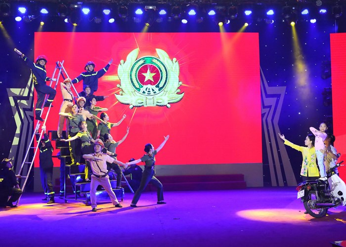 Liên hoan NTQC Công an nhân dân năm 2023: Chất lượng phong trào và phong cách nghệ thuật được nâng cao - Anh 3