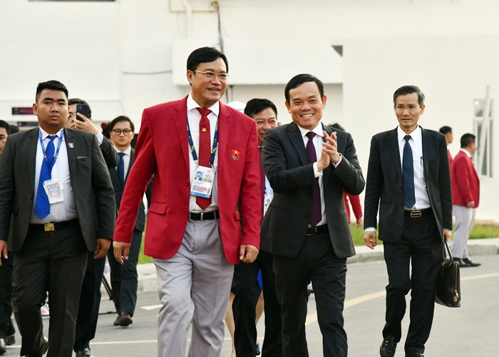 Phó Thủ tướng Trần Lưu Quang: “SEA Games là nơi để tinh thần, văn hoá, sức mạnh của con người Việt Nam toả sáng” - Anh 6