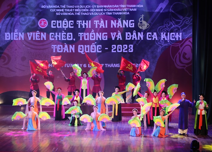 Khai mạc Cuộc thi Tài năng diễn viên Chèo, Tuồng và Dân ca kịch toàn quốc - 2023 - Anh 4