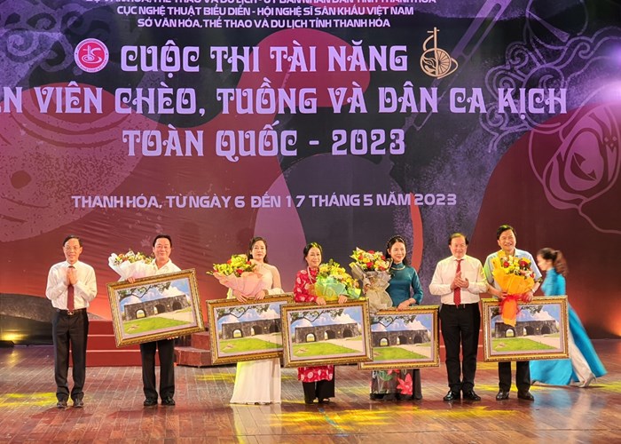 Khai mạc Cuộc thi Tài năng diễn viên Chèo, Tuồng và Dân ca kịch toàn quốc - 2023 - Anh 2