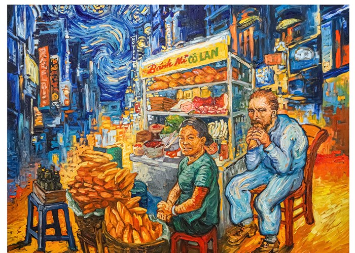 Cảm hứng phái sinh từ Van Gogh - Anh 1