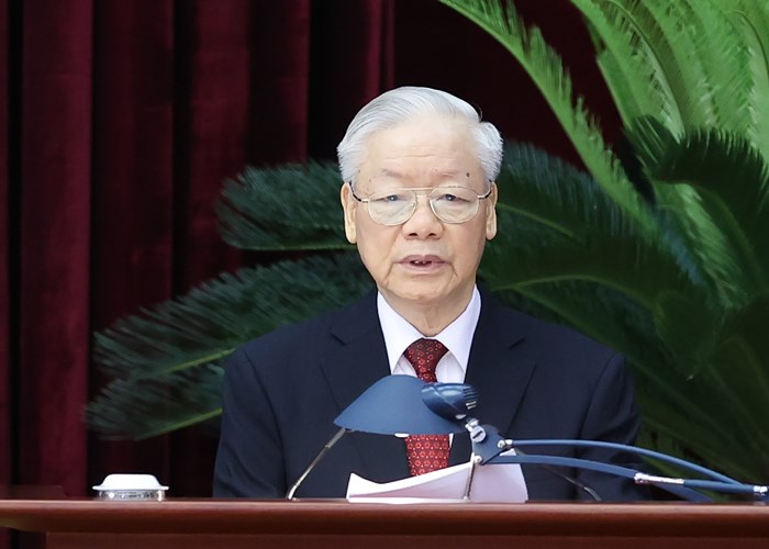 Khai mạc trọng thể Hội nghị Trung ương 7 khóa XIII - Anh 1