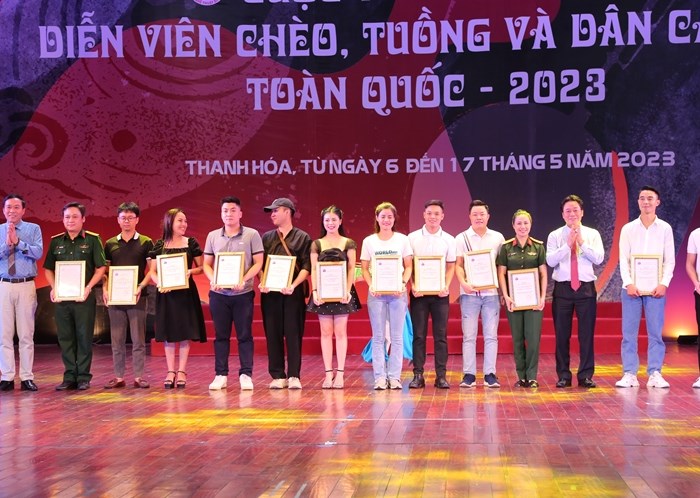 Bế mạc Cuộc thi Tài năng diễn viên Chèo, Tuồng và Dân ca kịch toàn quốc – 2023: Gìn giữ và phát huy những giá trị tốt đẹp của nghệ thuật sân khấu truyền thống - Anh 8