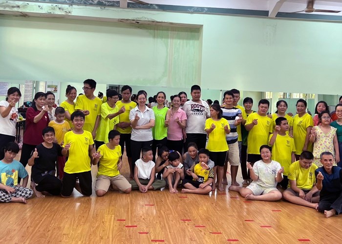 TP.HCM: Triển khai chương trình thể dục Aerobic cho trẻ tự kỷ và khuyết tật trí tuệ - Anh 1