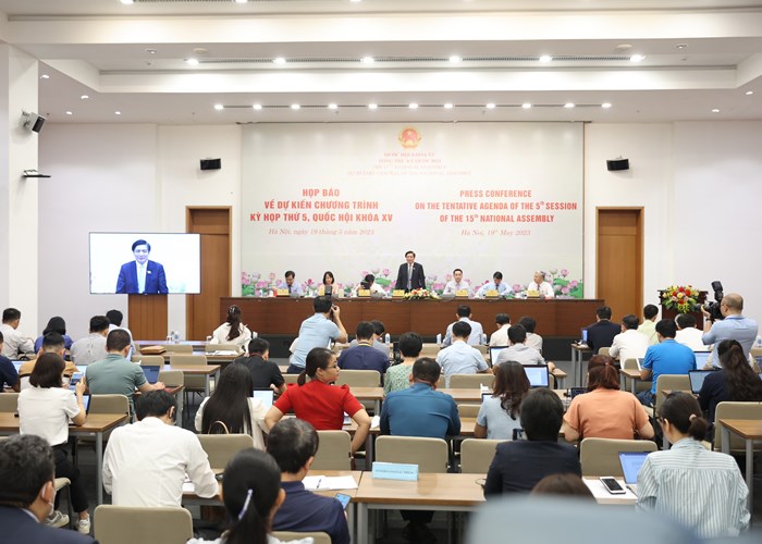 Kỳ họp thứ 5, Quốc hội khoá XV xem xét nhiều nội dung quan trọng - Anh 3