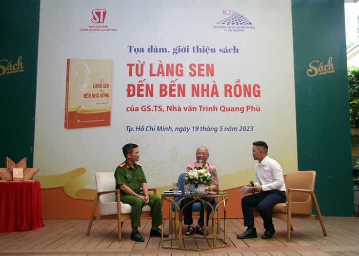 Tọa đàm, giới thiệu cuốn sách “Từ Làng Sen đến Bến Nhà Rồng” - Anh 1
