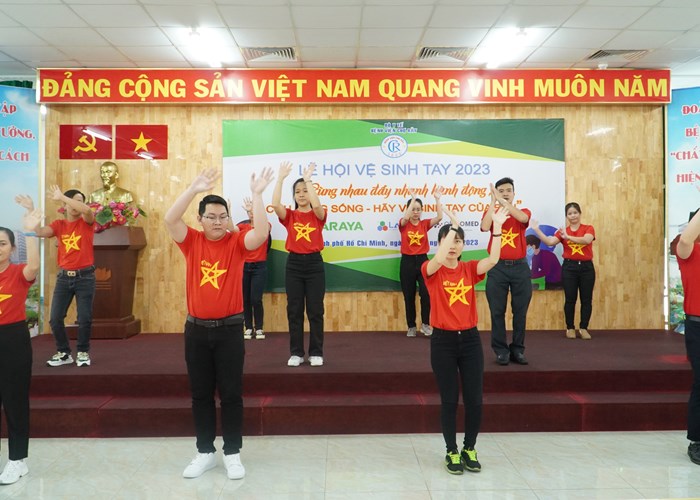 Lễ hội vệ sinh tay dành cho bệnh nhân và nhân viên y tế - Anh 1