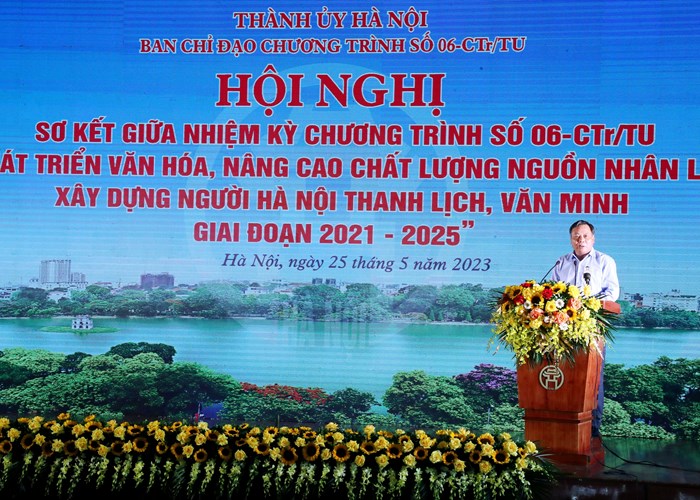 Xây dựng văn hoá, con người Hà Nội tạo động lực cho sự phát triển đất nước - Anh 3