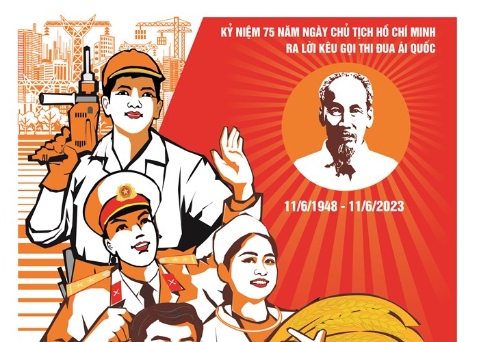 Phát hành bộ tranh cổ động tuyên truyền kỷ niệm 75 năm Ngày Chủ tịch Hồ Chí Minh ra Lời kêu gọi 