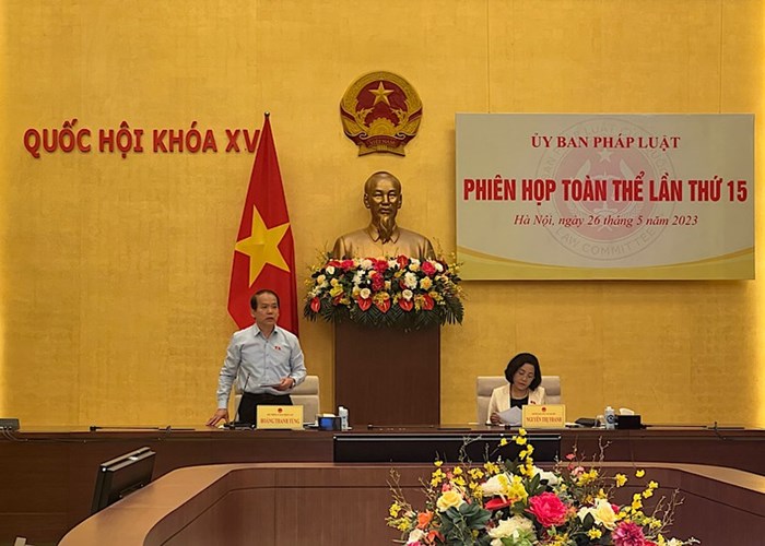 Thẩm tra dự thảo Nghị quyết của Quốc hội về việc lấy phiếu tín nhiệm, bỏ phiếu tín nhiệm - Anh 1
