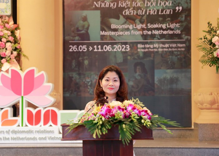 Khai mạc Triển lãm “Ánh sáng rực rỡ: Những kiệt tác hội họa đến từ Hà Lan” - Anh 5