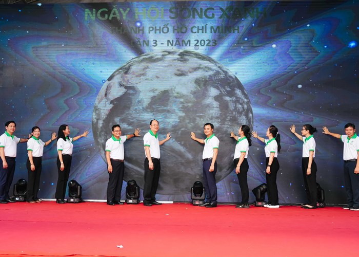 Ngày hội Sống xanh TP.HCM năm 2023: Lan tỏa thông điệp vì môi trường - Anh 1