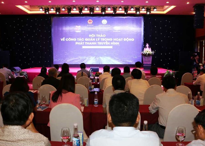 Hội thảo về công tác quản lý trong hoạt động phát thanh, truyền hình - Anh 3