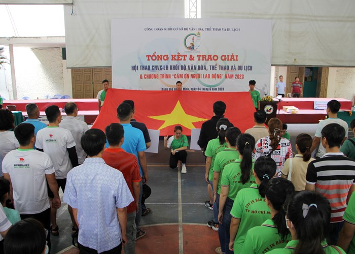 Tưng bừng Hội thao CNVC-LĐ Khối Bộ VHTTDL - Anh 1