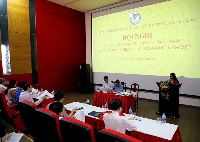 Liên Chi hội Nhà báo Bộ VHTTDL: Dồn lực tổ chức thành công Giải Báo chí Vì sự nghiệp phát triển VHTTDL lần thứ nhất - Anh 2