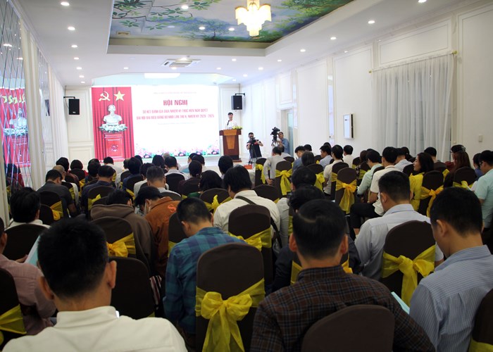 Đảng ủy khối cơ sở Bộ VHTTDL sơ kết giữa nhiệm kỳ thực hiện Nghị quyết Đại hội Đảng bộ khối lần thứ X - Anh 2