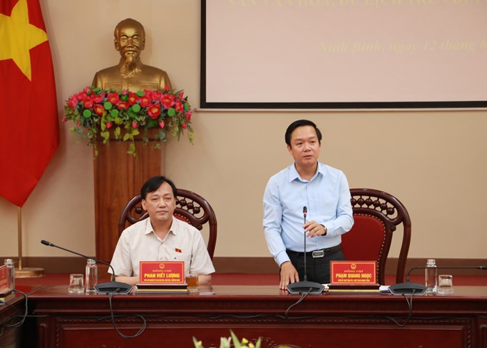 Ninh Bình xác định bảo tồn các giá trị văn hóa, di sản làm nguồn lực và động lực phát triển - Anh 2