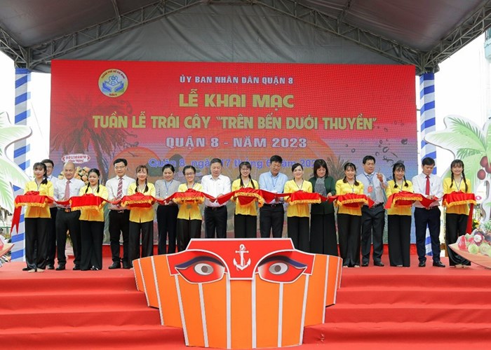 TP.HCM: Khai mạc Tuần lễ trái cây “Trên bến dưới thuyền” - Anh 1