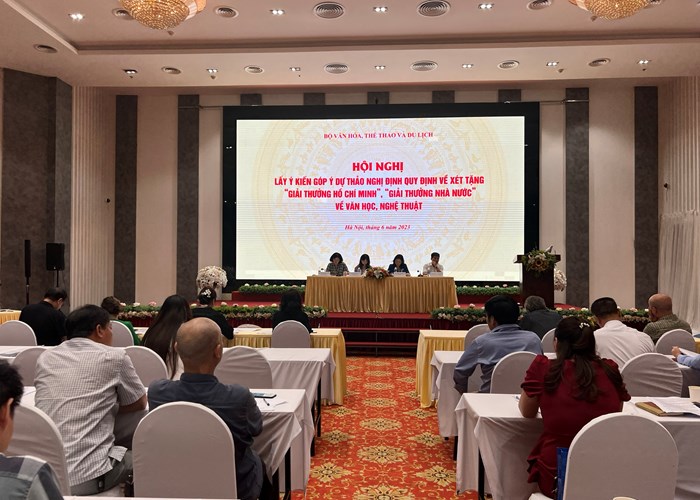 Dự thảo Nghị định quy định xét tặng Giải thưởng Hồ Chí Minh, Giải thưởng Nhà nước về VHNT: Khát vọng có nhiều tác phẩm sống mãi với thời gian - Anh 4