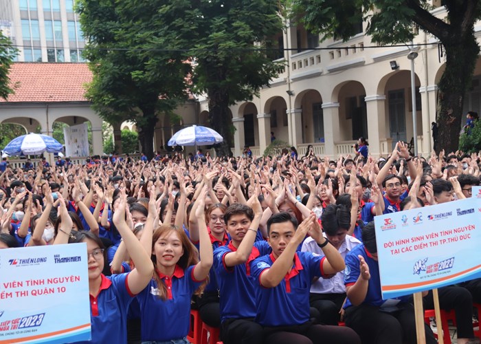 Ra quân Tiếp sức mùa thi 2023 tại TP.HCM - Anh 2