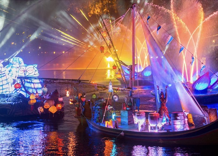Hé lộ show diễn trên sông đặc sắc chưa từng có tại Mega Grand World Hà Nội - Anh 1