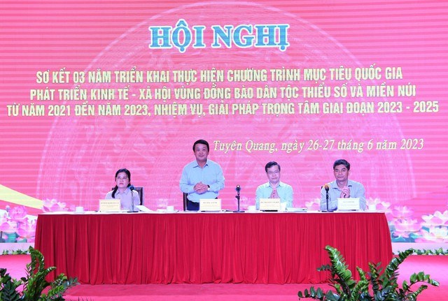 Giải ngân gần 5.700 tỉ đồng cho 19 địa phương vùng dân tộc, miền núi phía Bắc - Anh 1