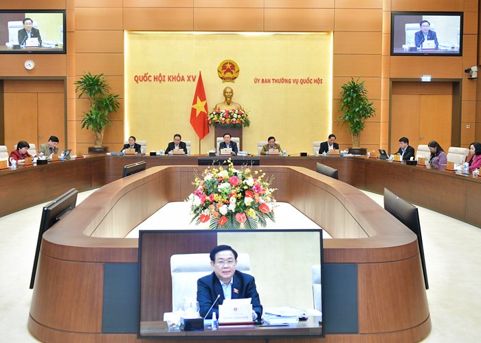 Chuẩn bị các phiên họp của UBTVQH - Anh 1