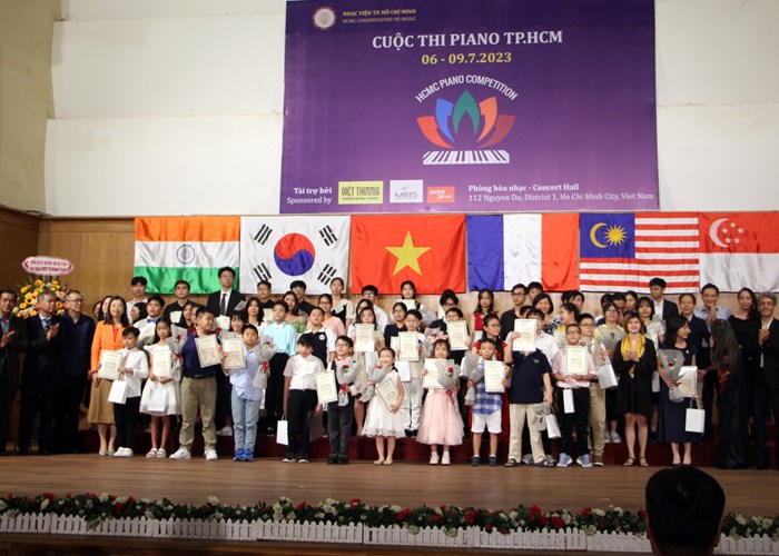 Trao giải Cuộc thi Piano TP.HCM năm 2023 - Anh 1