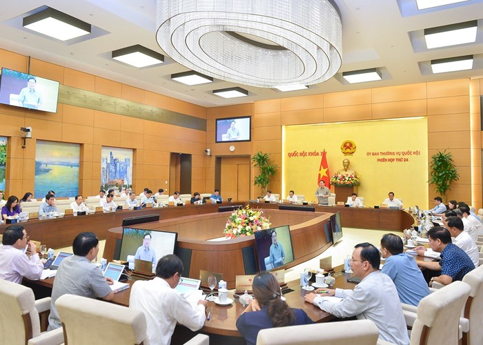 Khai mạc Phiên họp thứ 24 của Ủy ban Thường vụ Quốc hội - Anh 2