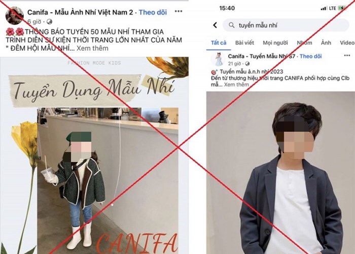 Cảnh báo thủ đoạn 