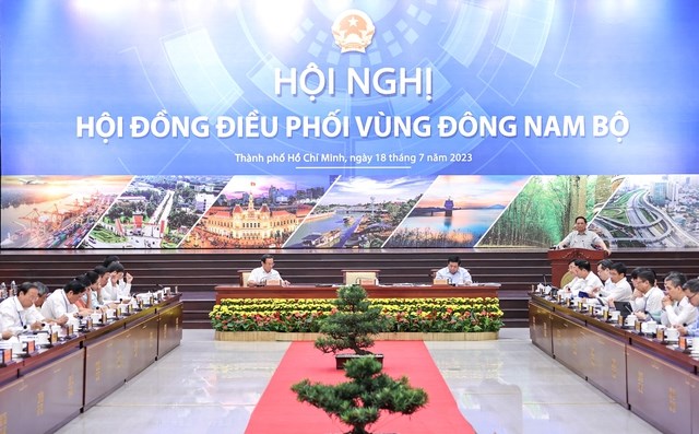 Thủ tướng chủ trì Hội nghị Hội đồng điều phối vùng Đông Nam Bộ - Anh 2