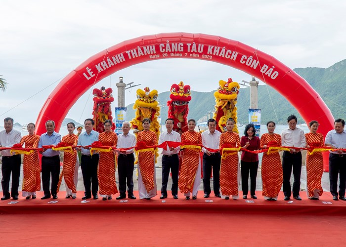 Khánh thành Cảng Tàu khách Côn Đảo - Anh 1