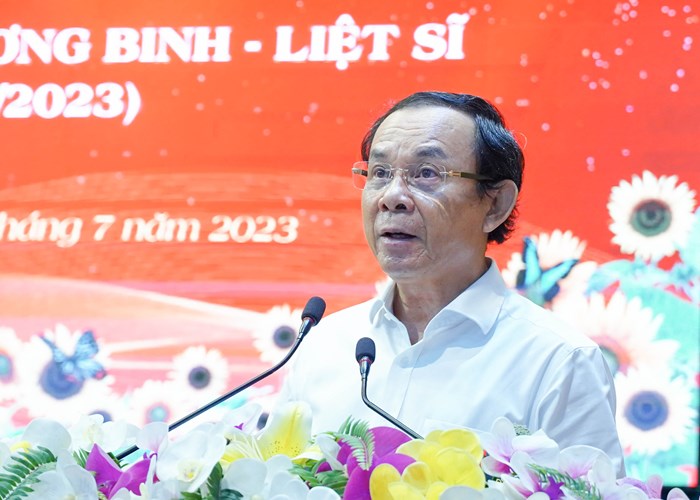 TP.HCM họp mặt kỷ niệm 76 năm Ngày Thương binh, Liệt sĩ - Anh 1