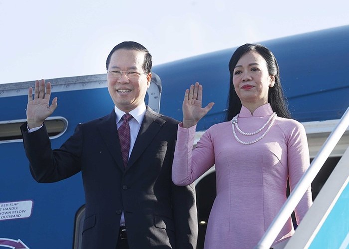 Chủ tịch nước Võ Văn Thưởng lên đường thăm chính thức Cộng hòa Áo, thăm cấp Nhà nước tới Cộng hòa Italia và thăm Tòa thánh Vatican - Anh 1