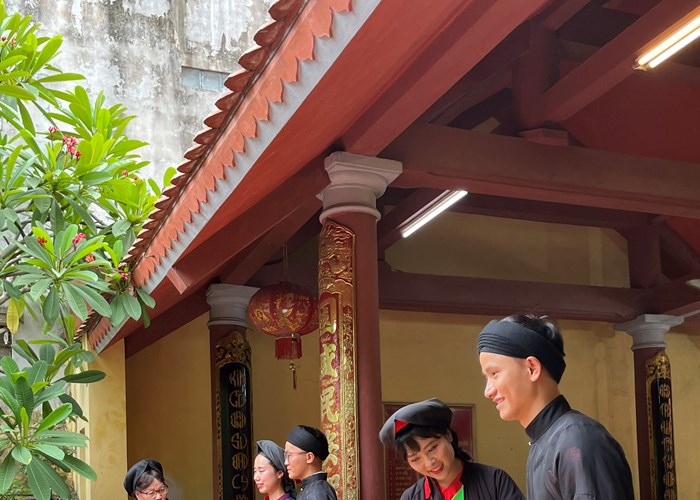 Quan họ cổ giữa lòng Hà Nội - Anh 2