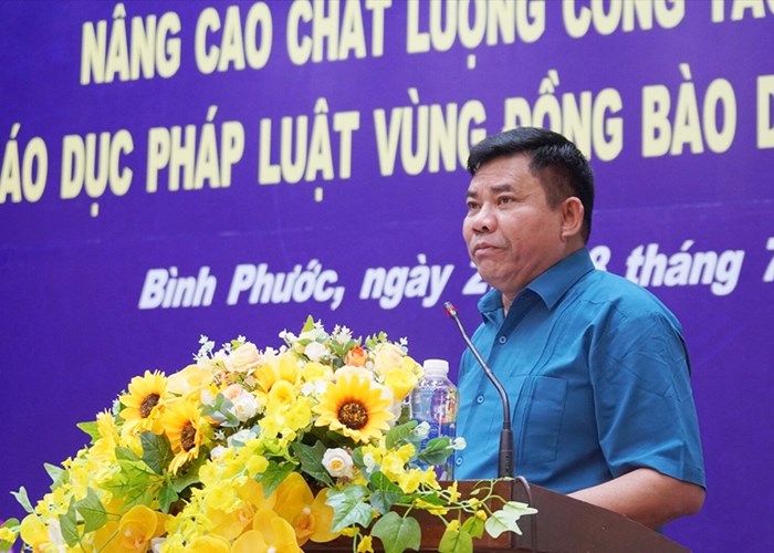 Nâng cao chất lượng công tác phổ biến, giáo dục pháp luật trong vùng đồng bào dân tộc thiểu số - Anh 1