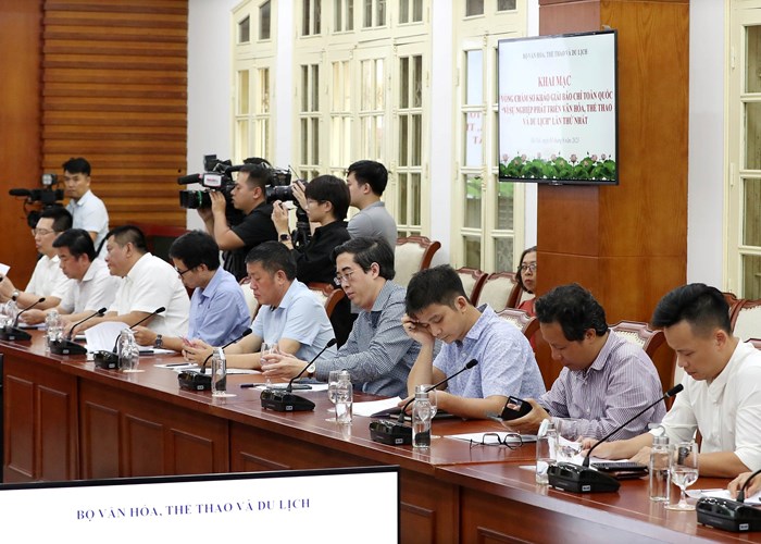 Giải Báo chí toàn quốc “Vì sự nghiệp phát triển VHTTDL lần thứ nhất”: Hơn 1.000 tác phẩm cho thấy sự quan tâm đặc biệt của báo chí - Anh 4