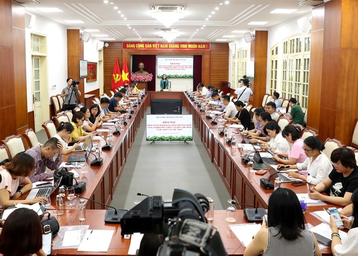 Giải Báo chí toàn quốc “Vì sự nghiệp phát triển VHTTDL lần thứ nhất”: Hơn 1.000 tác phẩm cho thấy sự quan tâm đặc biệt của báo chí - Anh 3