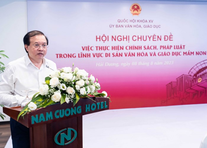 Nhiều ý kiến đóng góp cho dự án Luật Di sản văn hóa (sửa đổi) - Anh 2