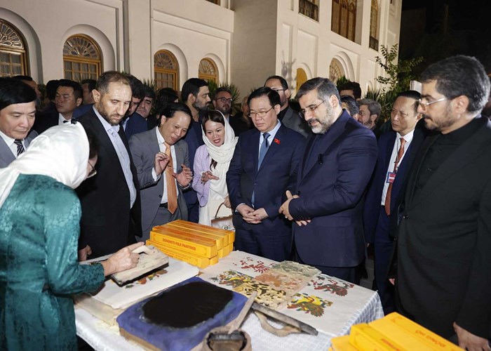 Chủ tịch Quốc hội Vương Đình Huệ dự khai mạc Tuần lễ Văn hóa Việt Nam tại Iran - Anh 2