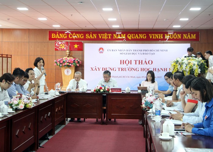 Triển khai Bộ tiêu chí Trường học hạnh phúc đến các trường học - Anh 1